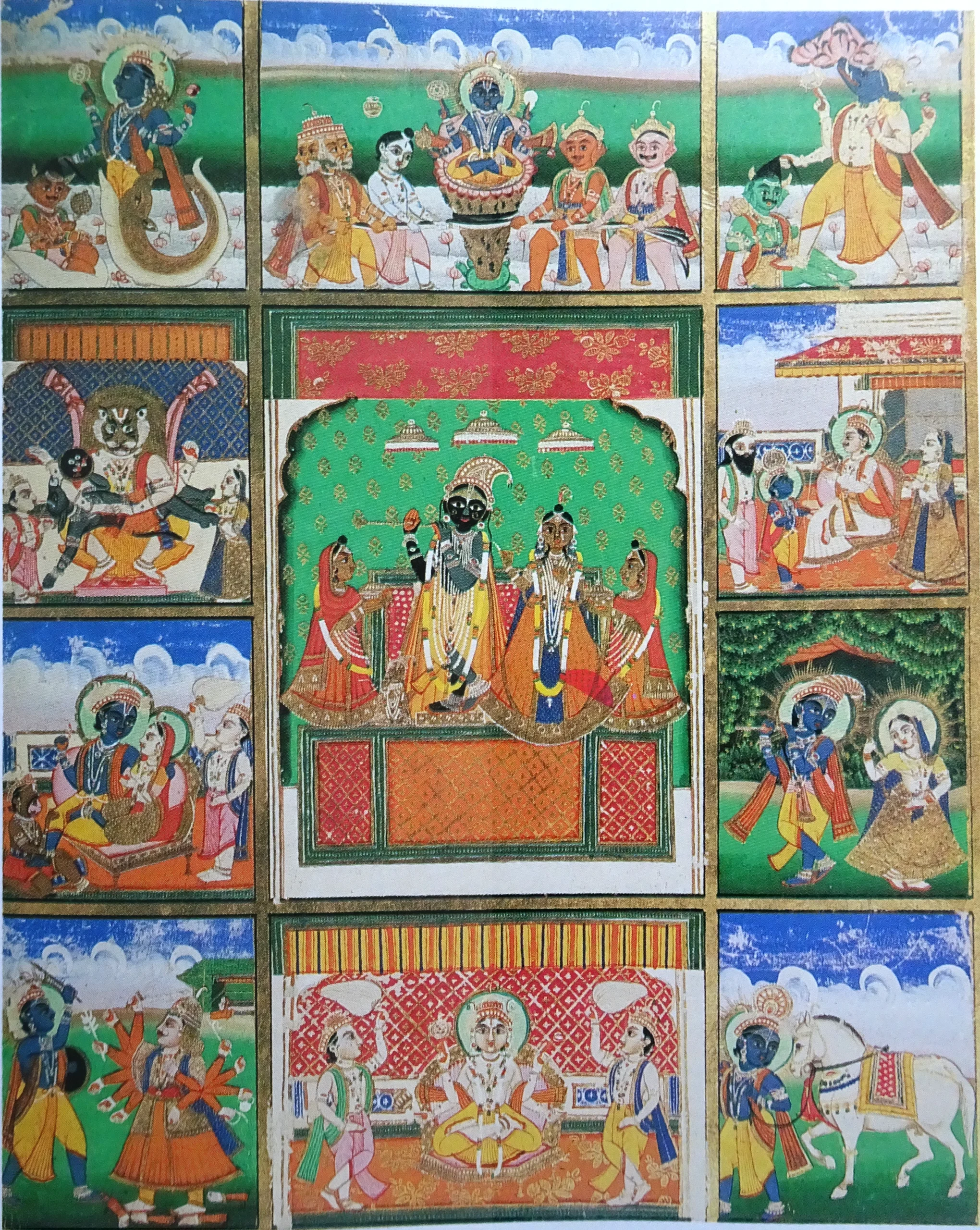 les 10 avatars de Vishnu