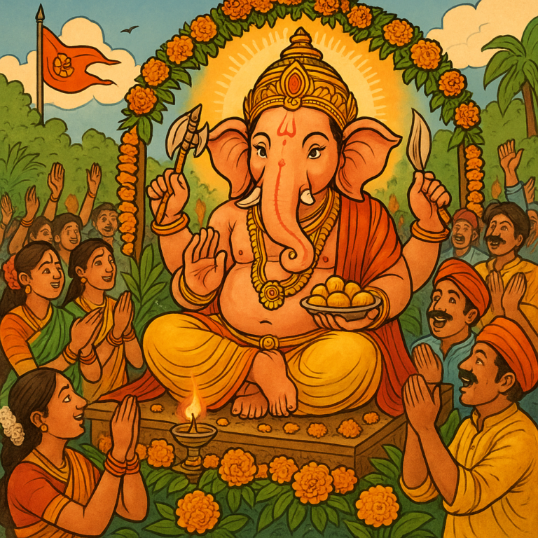 Ganesh Chaturthi : Origines et Célébrations d’une Fête Hindoue Universelle